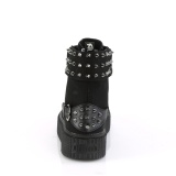 Leinenstoff 4 cm SNEEKER-266 Herren sneakers creepers schuhe
