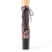 Leopard 20 cm FLAMINGO-1020LP3 pole dance stiefeletten