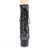 Leopard Grau 18 cm ADORE-1020LP pole dance stiefeletten