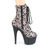 Leopard Rosa 18 cm ADORE-1020LP pole dance stiefeletten