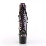 Lila Lackleder 18 cm ADORE-1020SHG pole dance stiefeletten