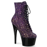 Lila glitter 18 cm ADORE-1020OMBG exotic pole dance stiefeletten