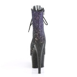 Lila glitter 18 cm ADORE-1021OMBG pole dance stiefeletten