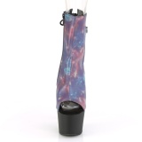 Neon 18 cm ADORE-1018REFL exotic pole dance stiefeletten