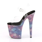 Neon 20 cm FLAMINGO-808REFL pole dance high heels schuhe