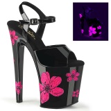 Neon 20 cm XTREME-809HB pole dance high heels schuhe