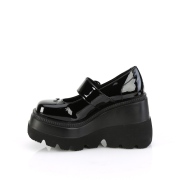 Patent 11,5 cm SHAKER-23 alternative shoes platform black
