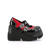 Patent 11,5 cm SHAKER-27 alternative shoes platform black