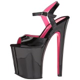 Patent 20 cm XTREME-809TT High Heeled Sandal Neon Platform