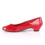 Patent 3 cm GWEN-01 pumps for mens and drag queens in red