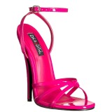 Pink 15 cm Devious DOMINA-108 Sandaletten mit high heels