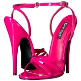 Pink 15 cm Devious DOMINA-108 Sandaletten mit high heels