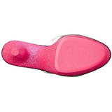 Pink 18 cm ADORE-701UVG neon plateau pantoletten damen