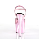 Pink 18 cm ADORE-709HGCH Hologramm plateau high heels