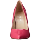 Pink Lack 10 cm CLASSIQUE-20 spitze pumps mit stiletto absatz