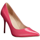 Pink Lack 10 cm CLASSIQUE-20 spitze pumps mit stiletto absatz