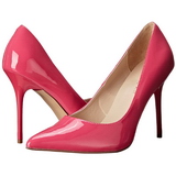 Pink Lack 10 cm CLASSIQUE-20 spitze pumps mit stiletto absatz