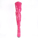 Pink Lack 13 cm SEDUCE-3000 overknee high heels stiefel