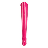 Pink Lack 13 cm SEDUCE-3010 Overknee Stiefel für Männer