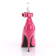 Pink Lack 13 cm SEDUCE-431 Herren Stiletto Pumps