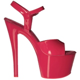 Pink Neon 18 cm Pleaser SKY-309UV Plateau High Heels