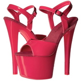 Pink Neon 18 cm Pleaser SKY-309UV Plateau High Heels
