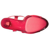 Pink Neon 18 cm Pleaser SKY-309UV Plateau High Heels