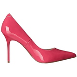 Pink Varnished 10 cm CLASSIQUE-20 pointed toe stiletto pumps