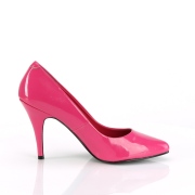 Pink Varnished 10 cm VANITY-420 pointed toe pumps high heels