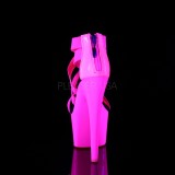 Pink neon 18 cm Pleaser ADORE-769UV Pole dancing high heels shoes