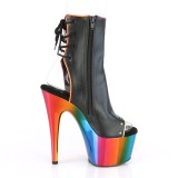 Rainbow 18 cm ADORE-1018RC-02 pole dance ankle boots