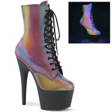 Rainbow 18 cm ADORE-1020REFL pole dance ankle boots