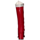 Red Patent 7,5 cm Funtasma GOGO-306 Women Knee Boots