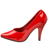 Red Shiny 10 cm DREAM-420 Pumps High Heels for Men