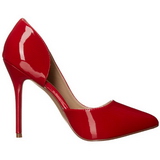 Red Shiny 13 cm AMUSE-22 Pumps High Heels for Men