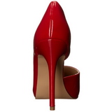 Red Shiny 13 cm AMUSE-22 Pumps High Heels for Men