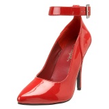 Red Shiny 13 cm SEDUCE-431 Stiletto Pumps for Men