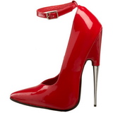 Red Shiny 15 cm SCREAM-12 Fetish Pumps Women Shoes