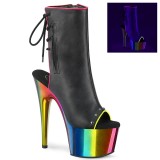 Regenbogen 18 cm ADORE-1018RC-02 pole dance stiefeletten