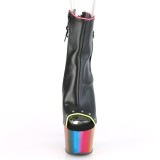 Regenbogen 18 cm ADORE-1018RC-02 pole dance stiefeletten