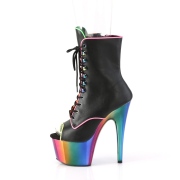 Regenbogen 18 cm ADORE-1021RC-02 pole dance stiefeletten