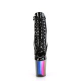 Regenbogen 20 cm FLAMINGO-1020RC pole dance stiefeletten