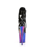 Regenbogen 20 cm FLAMINGO-1020RC pole dance stiefeletten