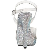 Rhinestones 13 cm LIP-108DM Womens Shoes with High Heels