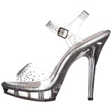 Rhinestones 13 cm LIP-108SD high heeled sandals