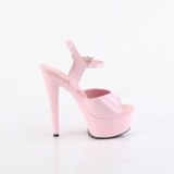 Rosa 15 cm GLEAM-609 plateauschuhe high heels