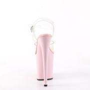 Rosa 20 cm FLAMINGO-808 plateauschuhe high heels