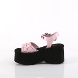 Rosa 6,5 cm DemoniaCult FUNN-10 lolita emo plateau sandaletten