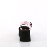 Rosa 6,5 cm DemoniaCult FUNN-10 lolita emo plateau sandaletten