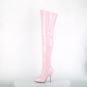 Rosa Lack 13 cm SEDUCE-3000 overknee high heels stiefel